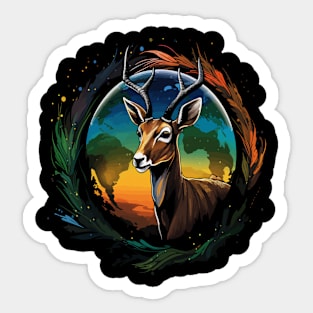 Antelope Earth Day Sticker